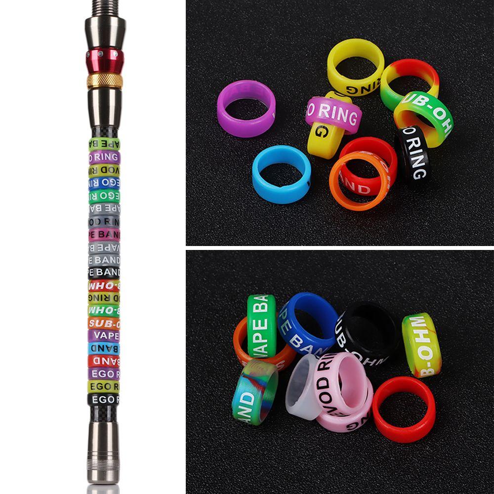 10pcs Multipurpose Protector Handle Fishing Tackle O-shaped Ring Protective Case Anti-Slip Ring