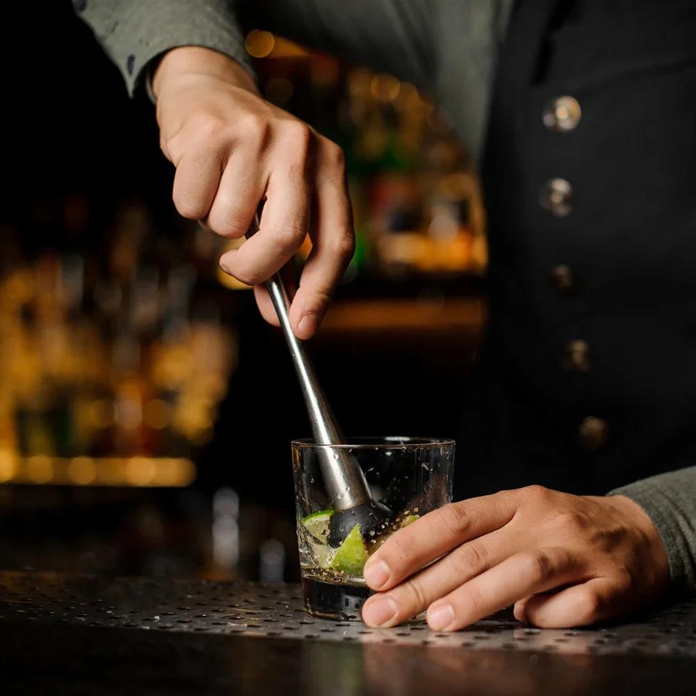 Бар из нержавеющей стали для измельченного льда, молочного чая, фруктовых коктейлей, многофункциональный молоток для льда, лимонного чая, сока