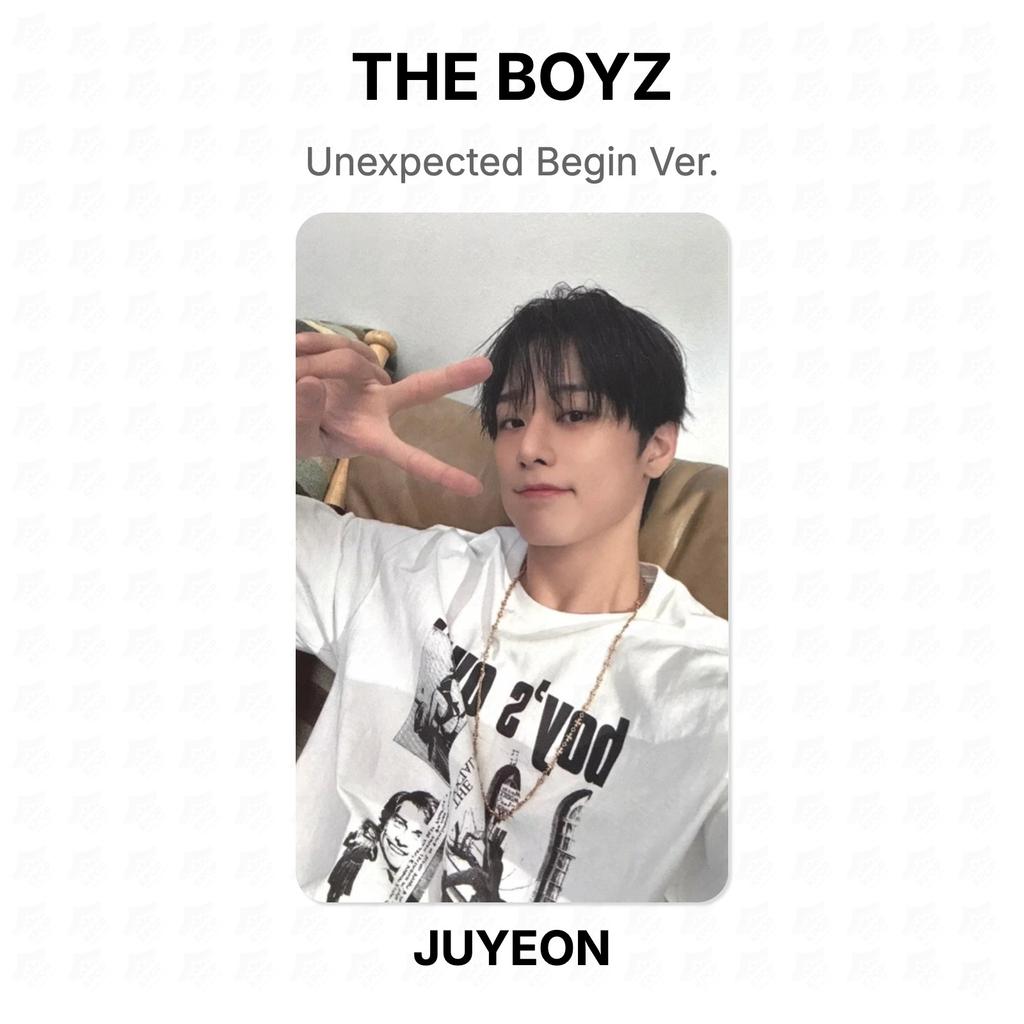 THE BOYZ Неожиданное начало Вер. Официальная фотокарта