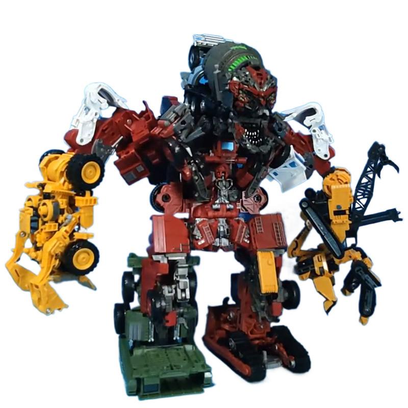 AOYI 8in1 BMB KO Studio Series SS Devastator Transformation Action Figure Детские игрушки Шедевр Фильм Модель Деформация Автомобиль Робот