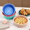 Cakes Pan Round Silicone Baking Pan Sponge Flan Mold Strawberry Shortcake Baking Pan Kitchen Silicone Moulds
