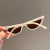 Маленькие солнцезащитные очки в стиле ретро, ​​женские солнцезащитные очки кошачий глаз, модные современные очки, модные роскошные брендовые дизайнерские оттенки