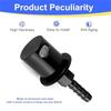 Premium Automotive Off-Roads Fuel Tank Vent Roll Over Valve External Remote Breather Check Valve 5/16 Hose Barb Fitting For ATV
