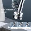 Удлинитель для смесителя для раковины с вращением на 360 градусов, фильтрующая трубка, кран для экономии воды, 3 режима, регулируемый смеситель, кухонные гаджеты, аксессуары