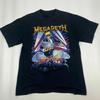 Megadeth Rust In Peace Футболка с коротким рукавом черная все размеры S-234XL