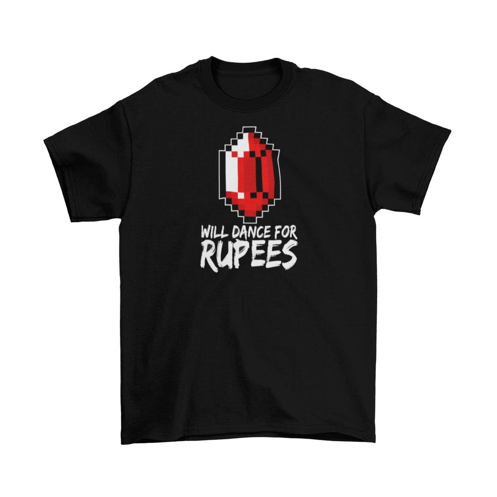 Zelda Dance For Rupees T-Shirt Unisex Cotton Adult Funny Link Retro N64 New