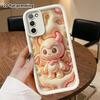 Чехол для телефона: 2D плоский дизайн, подходящий для защитного чехла Samsung Galaxy A34 A35 M05 M06 S20 S22 S21 FE Plus 5G, розовый маленький чертенок, идеальный рождественский an