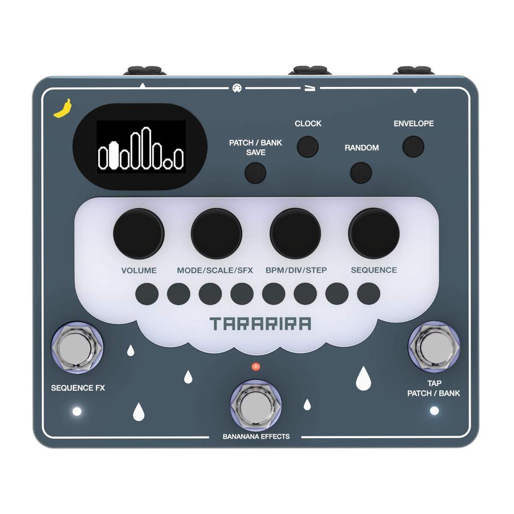 Bananana Effects TARARIRA Pitch Shift Sequencer Arpeggiator Pedal