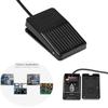 1PC Industrial Useful Push Button On/Off Power Nonslip Metal Momentary Electric Foot Pedal Switch