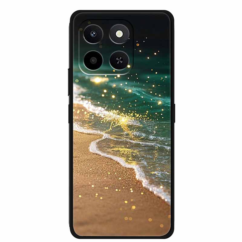 Чехол для телефона Honor X7D Honor 400 Smart Honor Play10T 5G Мягкий силиконовый TPU Защитный корпус Мультяшный Подарок Аниме Funda Цветок Capa