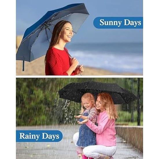 Samcos UV-cut folding umbrella sunshade heat shielding rain shine compatible ultra-lightweight portable dual-use sunburn prevention heatstroke rainy