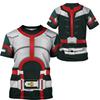 Футболки Kamen Rider W CycloneJoker Японское Токусацу Косплей 3D Печать Детские Футболки Летние Мужские/Женские Харадзюку Короткий Рукав Y2k Топ