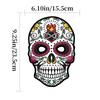 6Pcs Colorful Halloween Skull Mask Full Face Mexican Skull Mask New Skull Face Mask  Day Of The Dead