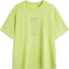 Li Ning X Nine Point Nine Collaboration Sports Trend Series Letter Round Neck Breathable Versatile Casual Loose Short Sleeve T-Shirt AHSU989-2