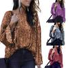 Women Top Pullover Sequined Stitching Women Ladies Spring Glitter Blouse for Daily Wear