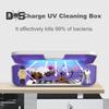 УФ-стерилизатор, портативный УФ-очиститель с цифровым дисплеем, время очистки 6 минут, зарядка через USB, многофункциональный очиститель для телефона