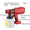 800ML Electric Spray Gun For Makita/Dewalt/Bosch/Milwaukee/Ryobi 18V 20V Battery Cordless Electric Paint Sprayer For Car
