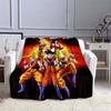 Одеяло японского аниме Dragon Ball Z для кроватей, походов, пикника, модное покрывало, одеяло
