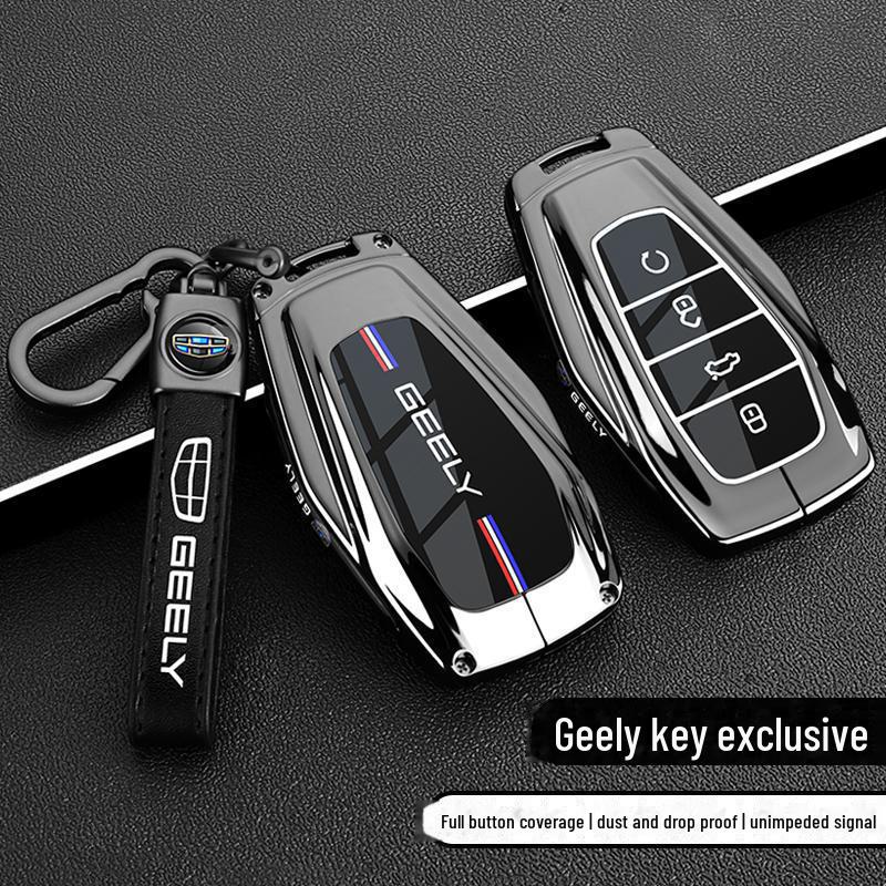 Металлическая крышка ключа Geely Boyue L 2025 для Xingrui, Binyue, Haoyue и Dihao 4-го поколения