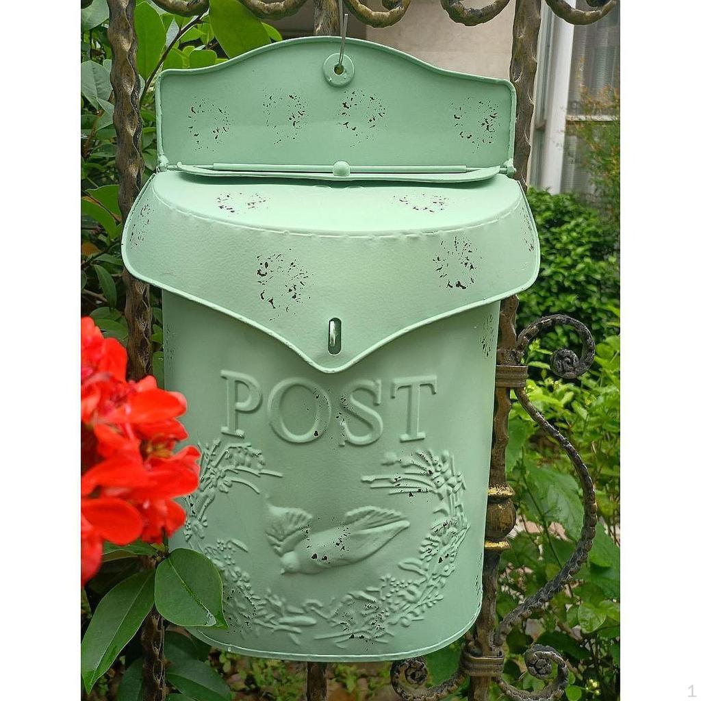 Настенный почтовый ящик почтовый ящик комментарий железный ностальгический шарм потертый шик для