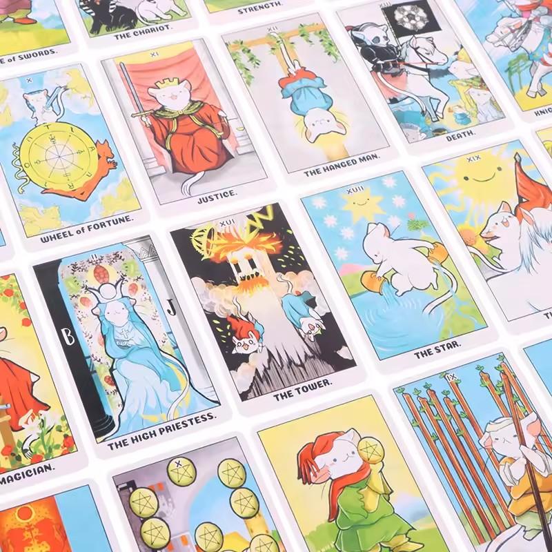 Таро Муги Оракул Карты Английская Версия Колоды Карт Таро Для Начинающих Профессионалов Гадание Колода Карты Настольная Игра