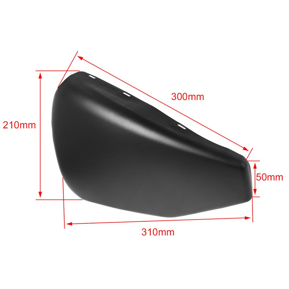 Motorcycle Left Battery Side Fairing Cover Steel For Harley Sportster Iron XL883 XL1200 1200 883 2004-2013 201-2022