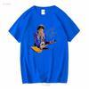 Хлопковая черная футболка с длинным рукавом Billy Gibbons Signature S 234XL Классическая винтажная стирка Мягкая Универсальная дизайнерская одежда