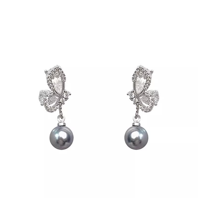 Серьги-бантики с кисточками в корейском стиле класса люкс — элегантный длинный дизайн для женщин