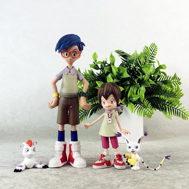 Аниме Фигурка Digimon Adventure Ягами Хикари и Тейлмон Экшн-фигурки ПВХ Коллекционная модель Детские подарки 5-12 см