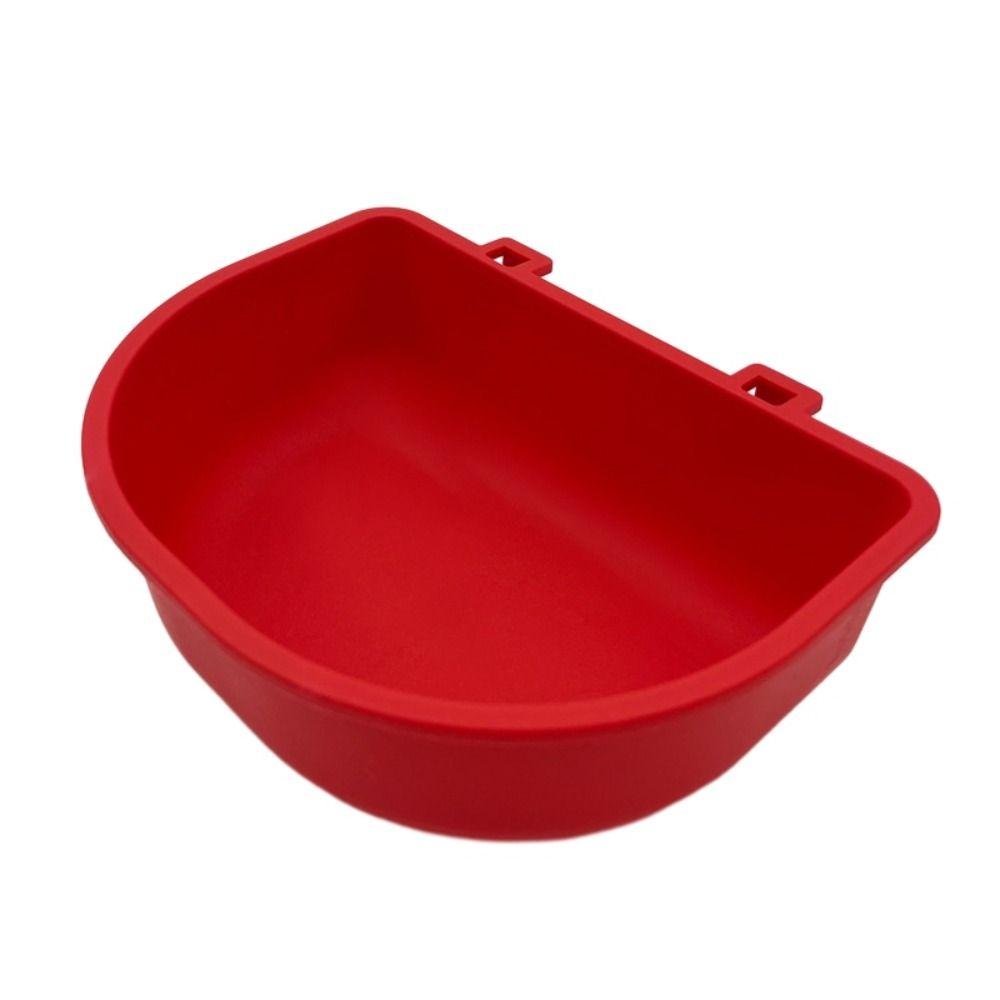 Пластиковая подвесная миска для собак Дешевая подвесная поилка для кошек Портативная пластиковая клетка для собак