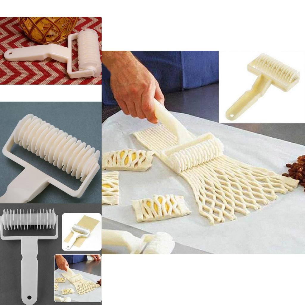 Timeless Design Rolling Lattice Roller Pie Pastry Cutter For Versatile Kitchen Use