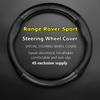 No Smell Thin For Range Rover Sport Steering Wheel Cover Genuine Leather Carbon Fiber Fit P360 S P400 Dynamic SE HSE
