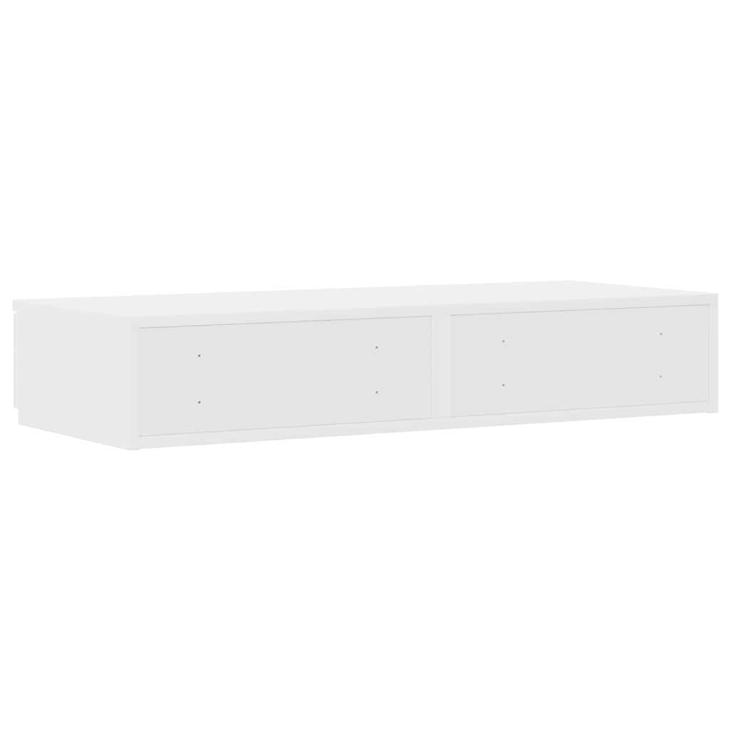 Bed Drawers White 100 x 36.5 x 16.5 cm Particleboard