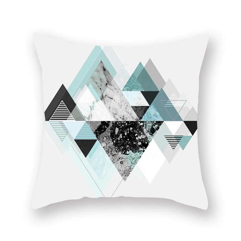 Наволочка с абстрактным геометрическим узором для дома, гостиной, дивана, автомобиля, спальни, декоративная подушка, наволочка