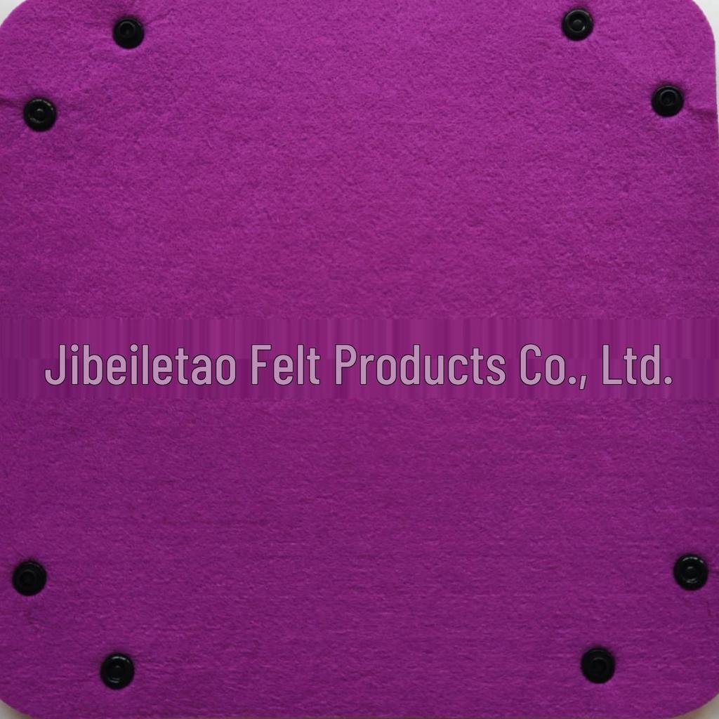 Foldable Felt Storage Tray for Coffee Table Organization