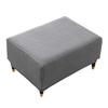 Fully-inclusive Foot Cover Household Sofa Foot Cover Elastic Protective Cover Shoes Change Square Foot Cover Four Seasons Universal Low Stool Cover