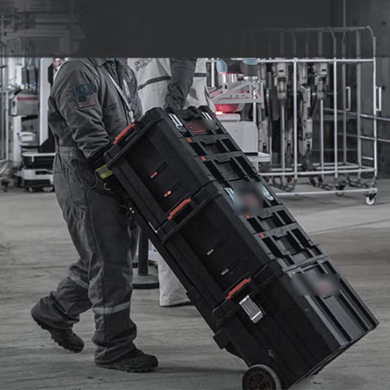 Прочный штабелируемый ящик для инструментов, набор из 3 предметов