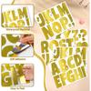 117 Pcs Bulletin Board Letters Large Letter Stickers 4 Inch Self Adhesive Vinyl Waterproof Alphabet Stickers for Poster Board Letters Mailbox