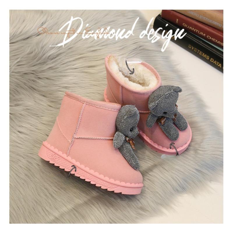 Женские плюшевые ботинки, Мужская обувь с милыми мультяшными персонажами, Мужская обувь