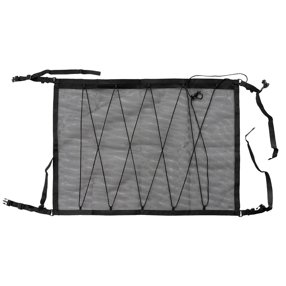 Breathable Mesh Bag Adjustable Mesh Pocket Interior Cargo Storage Bag Car Ceiling Storage Net Pocket Car Roof Storage Organizer