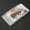 10x6cm Hard Vertical Badge Holder Transparent Clear Double Card ID Case