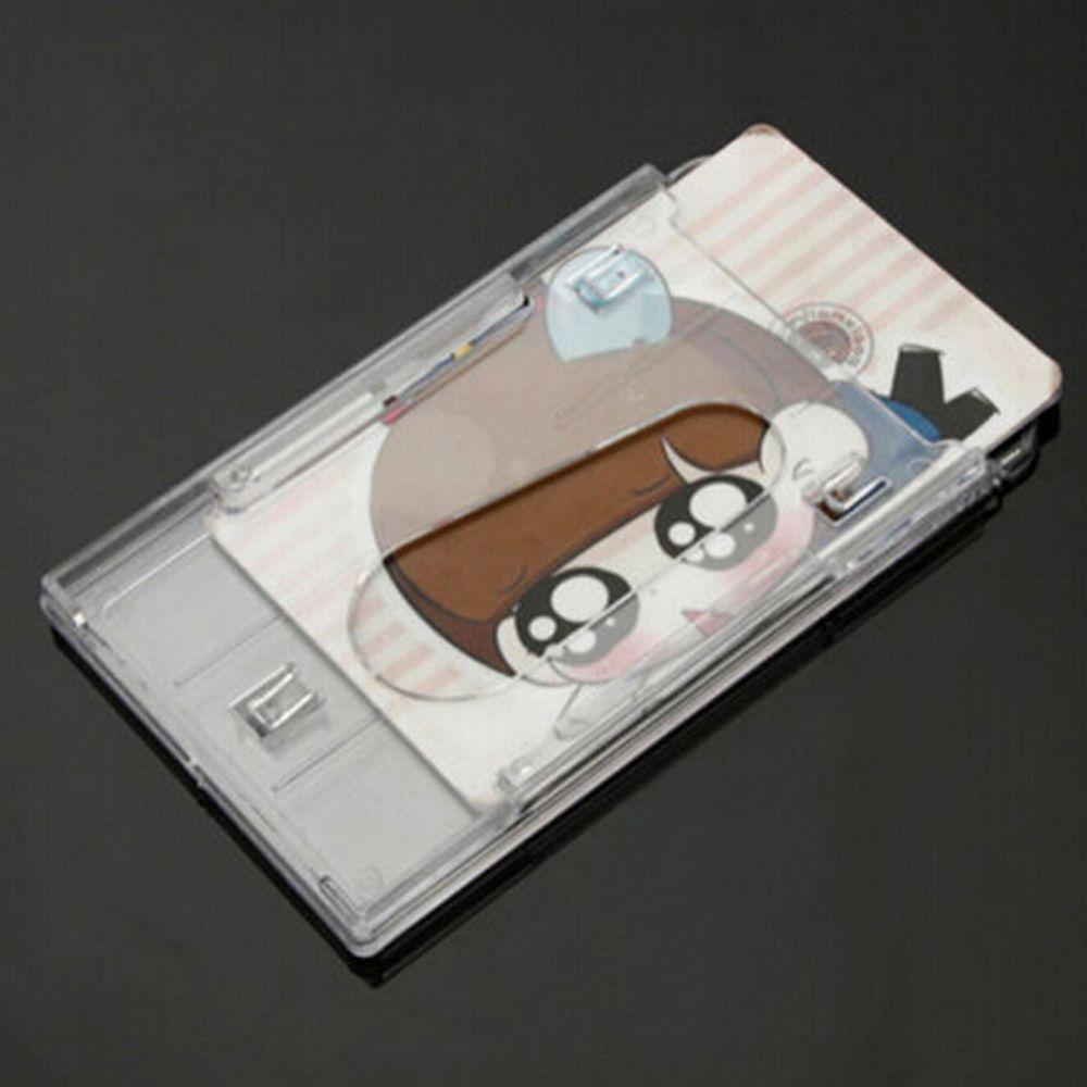 10x6cm Hard Vertical Badge Holder Transparent Clear Double Card ID Case