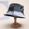 Popular exotic bucket hat European and American personalized printing double-sided sunshade basin hat spot