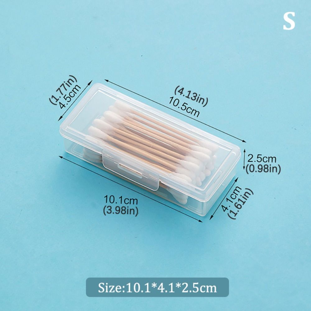 Multifunctional Cotton Swab Holder Case Dust-proof Jewelry Accessories Box New Medicine Box