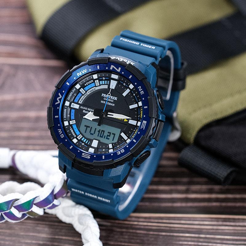 Casio Мужские часы PRO TREK Черные PRT-B70-2PR PRT-B70-2PR