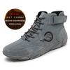 2024 New Boots Men Comfort Casual Leather High Top Sneakers Luxury Loafer Shoes for Men Motorcycle Ankle Boots In Footwear