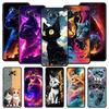 Чехол для телефона для Xiaomi Poco F7 F6 F5 F4 F3 X7 X6 X5 X4 X3 NFC M4 C51 C55 GT 5G Мягкий ТПУ Чехол Capas CAT Ударопрочный Fundas Coque