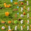 Rabbit Figurine Micro Landscape Diy Home Decor Miniature Fairy Garden Decor