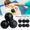 1/2PC Body Fascia Lightweight Lacrosse Myofascia Ball Peanut Massage Ball Lightweight Fitness