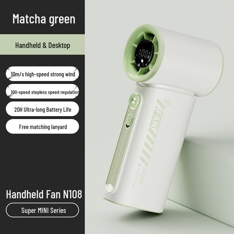 2025 High-Speed Portable Rechargeable USB Handheld Fan - Mini Outdoor Cooling Electric Fan